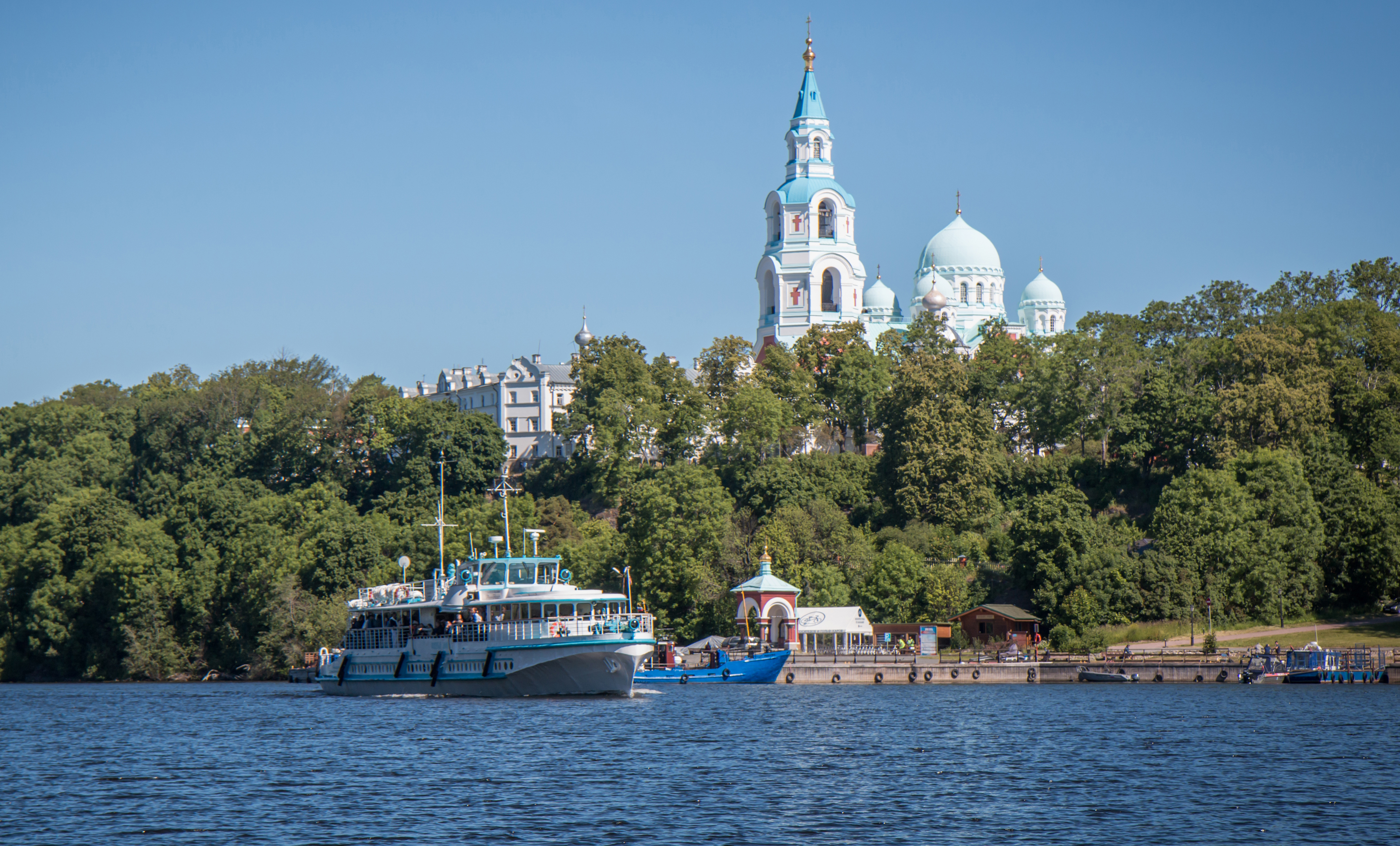 The Monastery of Valaam Island in Lake Ladoga attracts tourists from all over the world. Photo by Stanislav Trofimov.