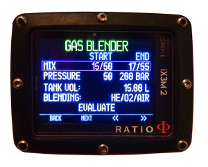 Gas Blender display. Photo by Lelle Malmström