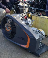 An air compressor provided by Bauer Compressors is a very important piece of equipment keeping our dives safe