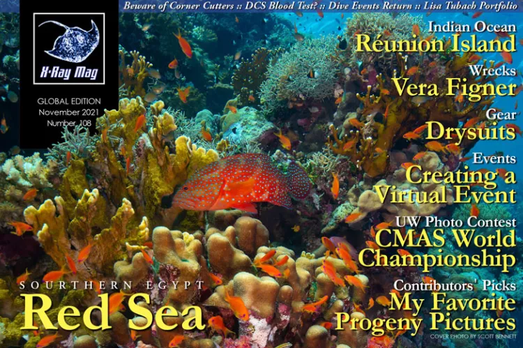 Cover X-Ray Mag #108 - Red Sea Reef