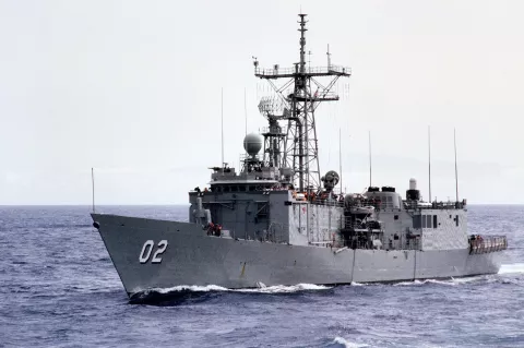 Built in 1978 and launched two years later, the frigate served Australia for 24 years before it was decomm