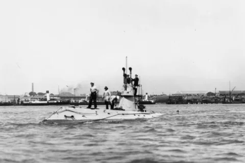 British Submarine A.1, 1906