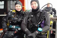 Kyarra 100, British wreck diving, two female scuba divers, Rosemary E Lunn, Roz Lunn, XRay Mag, X-Ray Magazine, scuba diving news, dive safety information