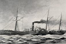 The steamship SS Pacific went down in November of 1875 with the loss of at least 325 passengers.