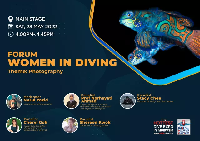 Women in Diving forum panel
