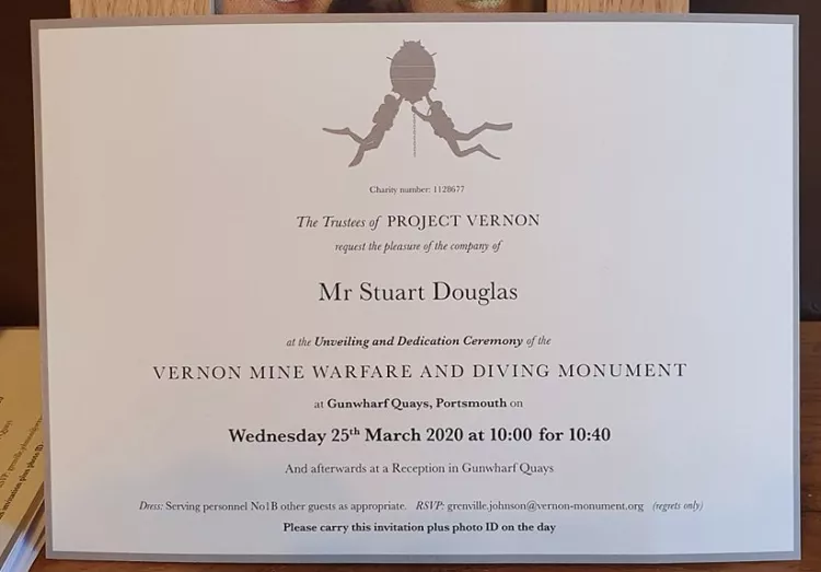 Vernon Mine Warfare and Diving Monument