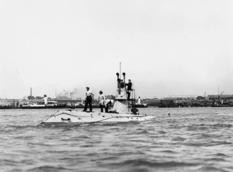 British Submarine A.1, 1906