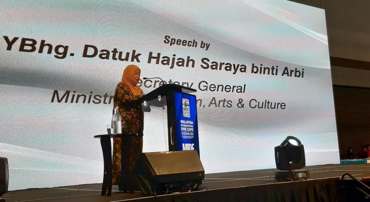 The opening ceremony of the expo was officiated by YBhg. Datuk Hajah Saraya binti Arbi, Secretary General, Ministry of Tourism, Arts & Culture Malaysia (MOTAC).